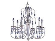 Maxim Montgomery 6 Light Chandelier Polished Nickel 24306CLPN