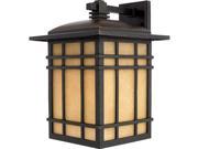 Quoizel 1 Light Hillcrest Outdoor Sconce in Imperial Bronze HC8411IB