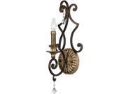 Quoizel 1 Light Marquette Wall Fixture in Heirloom MQ8701HL