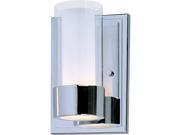 Maxim Lighting Silo 1 Light Wall Sconce Polished Chrome 23071CLFTPC