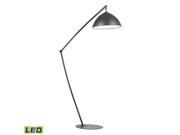 Dimond Lighting Industrial Elements Floor Lamp in Matt Black D2461 LED