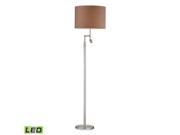 Dimond Lighting Beaufort Floor Lamp in Satin Nickel D2552 LED