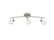 Vaxcel Tivoli 3L Ceiling Light Satin Nickel SP56501SN