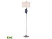 Dimond Chester Floor Lamp in Navy Blue with Black Nickel D2523 LED
