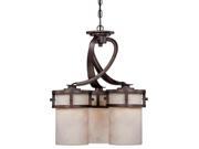 Quoizel 3 Light Kyle Chandelier in Iron Gate KY5103IN