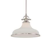 Quoizel 1 Light Grant Pendant in Imperial Silver GRT2814IS