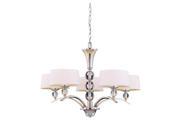 Savoy House Murren 5 Light Chandelier in Polished Nickel 1 1035 5 109