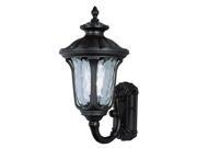 Trans Globe Lighting 5911 Single Light Medium Outdoor Wall Sconce from the New A Black