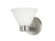 Kenroy Home Maxwell 1 Light Sconce Brushed Steel Finish 91791BS