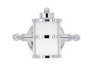 Quoizel 1 Light Tranquil Bay Bath Fixture in Polished Chrome TB8601C
