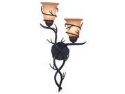 Kenroy Home Twigs 2 Light Wall Sconce Bronze Finish 92136BRZ