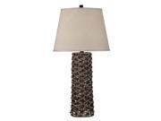 Kenroy Home Jakarta Table Lamp Light Dark Rope 20974