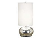 Kenroy Home Roxie Table Lamp Mercury Glass Finish 21099MG