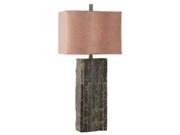Kenroy Home Ripple Slate Table Lamp Natural Slate Finish 30894SL
