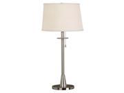 Kenroy Home Rush Table Lamp Brushed Steel Finish 21446BS