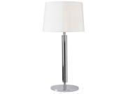 Kenroy Home Milano Table Lamp Chrome Finish 32134CH