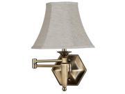 Kenroy Home Mackinley Wall Swing Arm Lamp Georgetown Bronze Finish 20618GBRZ