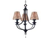 Kenroy Home Belmont Outdoor Chandelier Oil Rubbed Bronze Finish 31367ORB