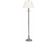 Kenroy Home Spyglass Floor Lamp Brushed Steel Finish 30438BS