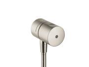 Hansgrohe 38882821 Wall Supply Elbow Accessory Brushed Nickel