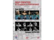 Great Conductors in Rehearsal Performance Karl Ancerl Herman Scherchen