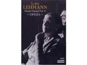 Lotte Lehmann Masterclasses Operas