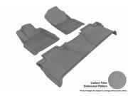 3D MAXpider L1TY15301501 TOYOTA TUNDRA 2014 CREWMAX KAGU GRAY R1 R2 Floor Mat 3D MAXpider L1TY15301501 TOYOTA TUNDRA 2014 CREWMAX KAGU GRAY R1 R2 Floor Mat