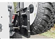 Fab Fours JP-Y1261T-1 Off The Door Tire Carrier Fits 07-15 Wrangler (JK) Fab Fours JP-Y1261T-1 Off The Door Tire Carrier Fits 07-15 Wrangler (JK)