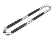 Aries Offroad 204046 2 Side Bars; 3 in. Nerf Bar; Polished Stainless Steel;
