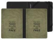 Kindle 4 Case with Best Things Khaki Design