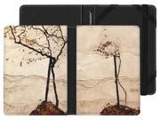 Kindle 4 Case with Autumn Sun Design by Egon Schiele