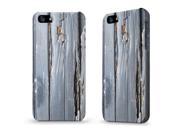 iPhone 5 Case with Wood Black Fence Design by Brent Williams