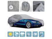 Small Car Cover Waterproof All Weather Ding Protection Multi Layers Auto Cover