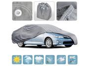 XL Car Cover Waterproof All Weather Ding Protection Multi Layers Auto Cover