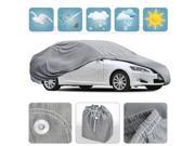 XXL Car Cover Waterproof All Weather Protection 4 Layers Breathable Auto Cover