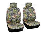 Camo Seat Covers for Car SUV TRUCK 2 Fronts Low Back camouflage Covers