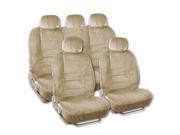 Scottsdale Seat Covers Beige Cloth Steering Wheel Cover Accessories