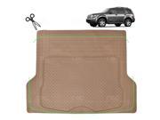 BEIGE 1 Piece Trim to Fit Odorless Premium Cargo Trunk Mat for FORD ESCAPE