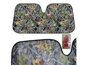 Green 1 Pc Reversible Camouflage BDK Sun Shade w LittleTree Strawberry for CARS