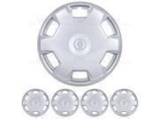 4 PC Set 15 Silver Hubcaps Wheel Cover OEM Replacement Wheel Skin Cover