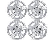 4 PC Set 15 Silver Hubcaps for Nissan Altima Replica Wheel Cover Durable ABS