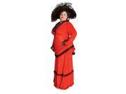 Deluxe Plus Size Victorian Lady Costume Theatrical Quality