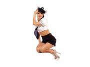 Deluxe 1940s Navy Pinup Gal Costume 3 Theatrical Quality