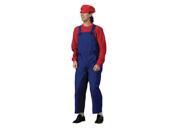 Deluxe Mario Donkey Kong Plumber Guy Costume Theatrical Quality