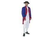 Deluxe Colonial Man Costume Theatrical Quality