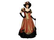Deluxe Gone With The Wind Belle Watling Saloon Madame Southern Belle Costume Theatrical Quality