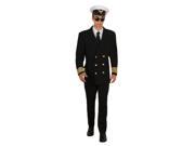 Deluxe Airline Pilot Costume Theatrical Quality