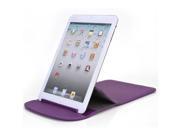 Purple Flexi Stand Case for Apple iPad Mini fits up to 8 Tablets with Stand Feature for Horizontal Vertical Viewing