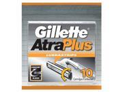 Gillette Atra Plus Lubra Strip Cataridge 10 ea