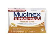 Mucinex Sinus Max Pressure Pain Caplets 20 Count